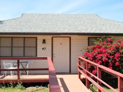 Outside of house