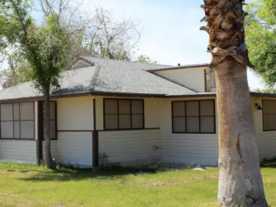 Outside of house