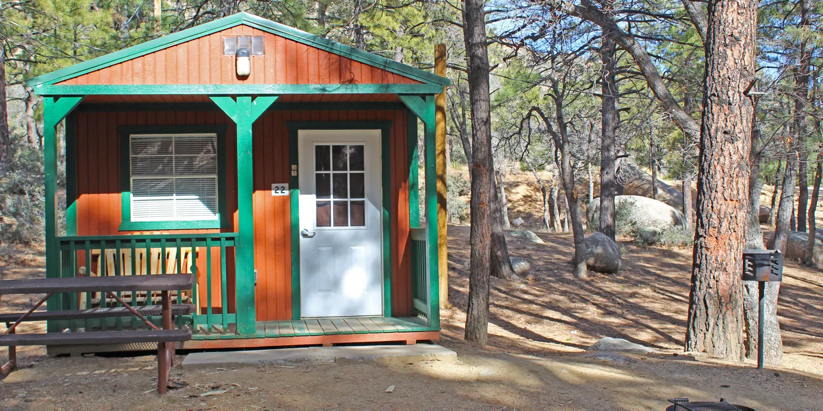 Camping Cabin #22 | Mohave County Parks