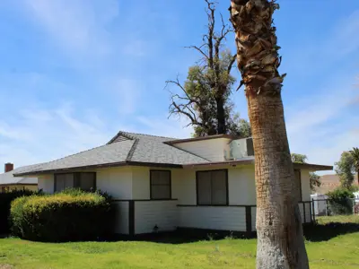 Outside of house