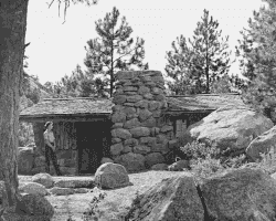 Old image of park building